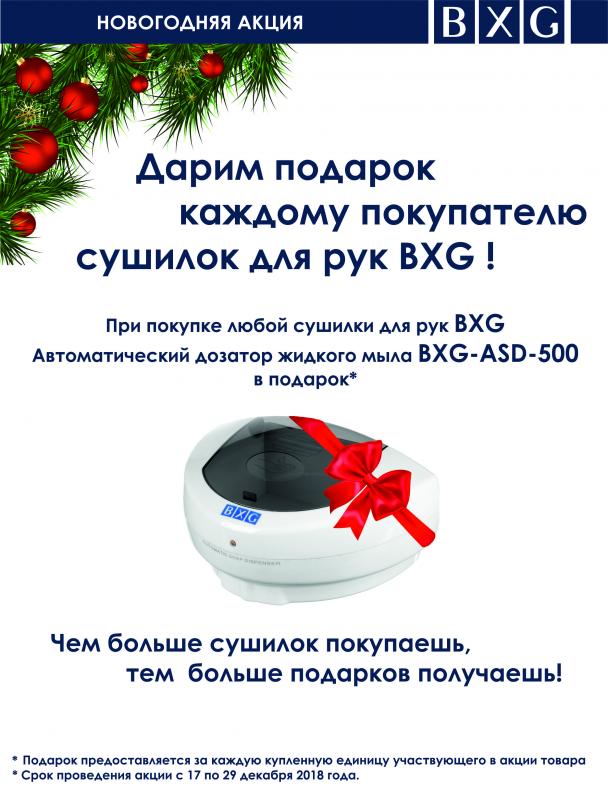 Новогодняя акция BXG